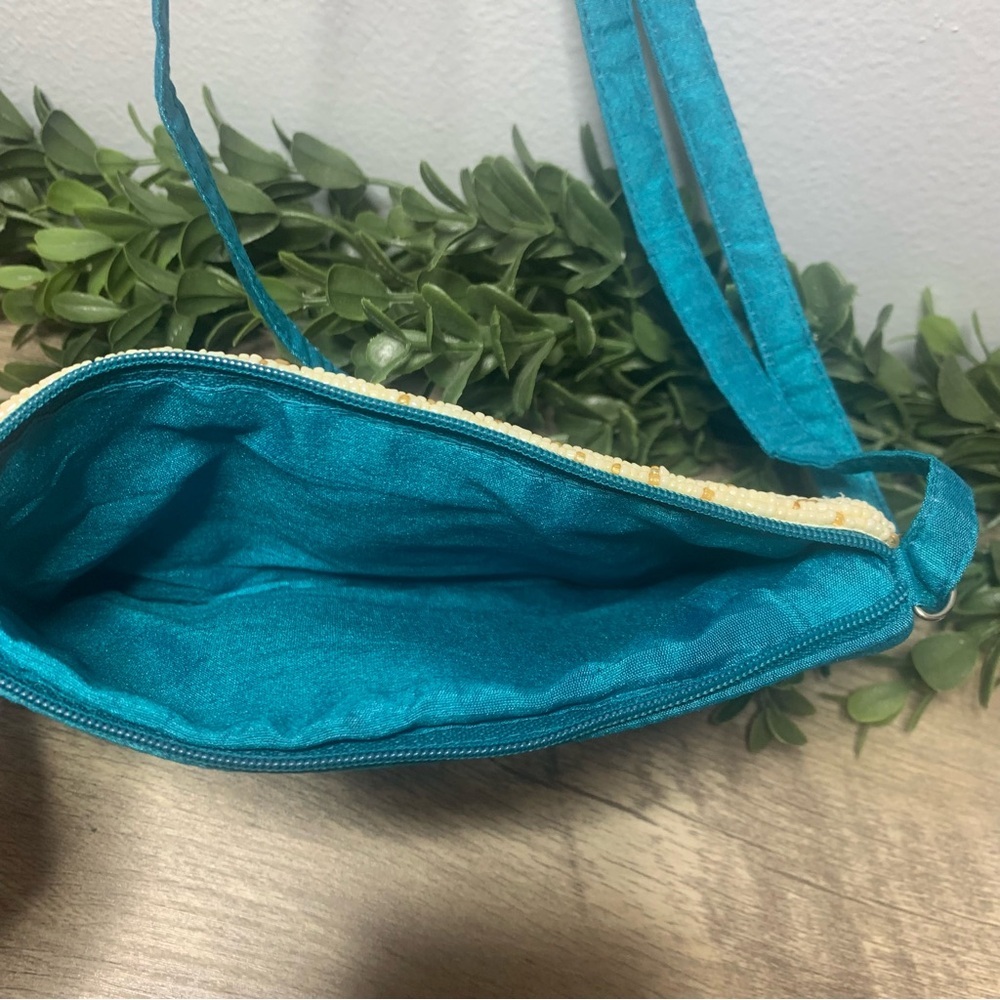 Sequin Mermaid Tail Crossbody Bag Bamboo Trading Small Purse - Picture 5 of 5